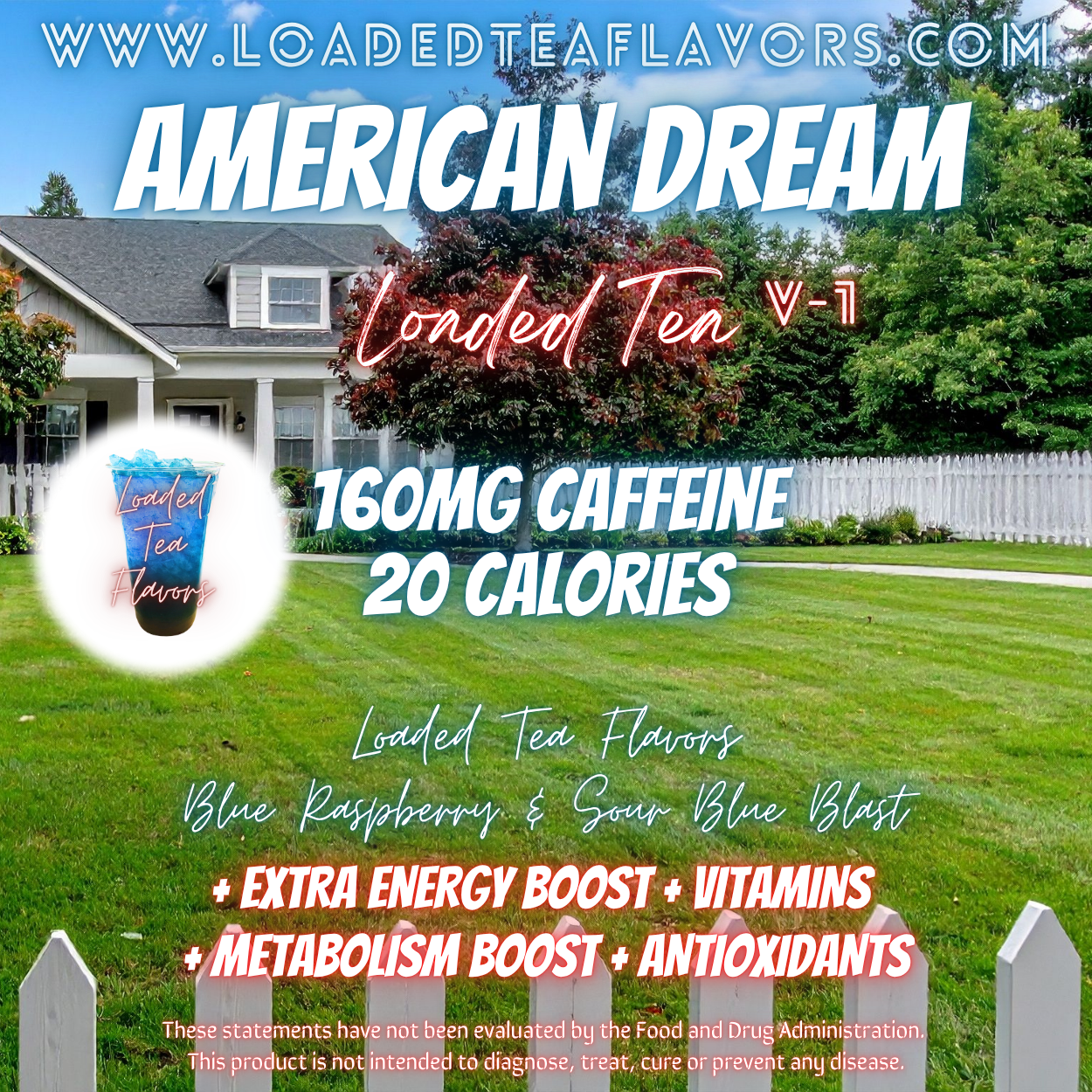 American Dream 🇺🇲 DIY Loaded Tea Recipe