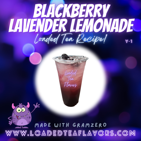 Blackberry Lavender Lemonade 💜 DIY Loaded Tea Recipe Blackberry Lavender Lemonade 💜 DIY Loaded Tea Recipe
