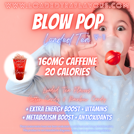 Blow Pop V1 ๏ธ๐ญ DIY Loaded Tea Recipe