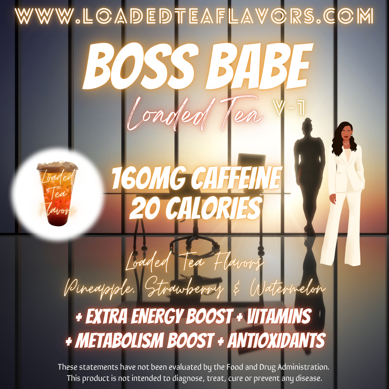Boss Babe 👗 DIY Loaded Tea Recipe