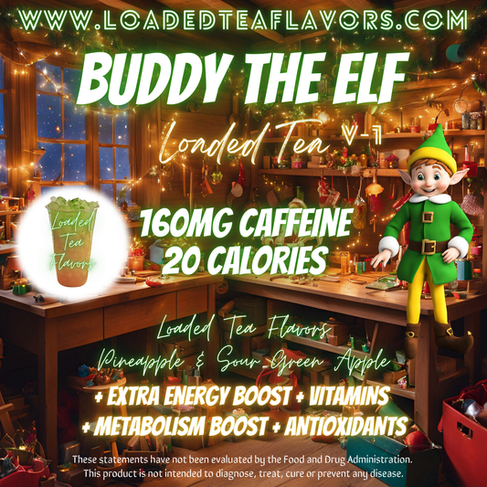 Buddy The Elf Herbalife Loaded Tea Recipe to Make DIY Loaded Teas at Home Vitamin Lit Mega Tea Energy Drink