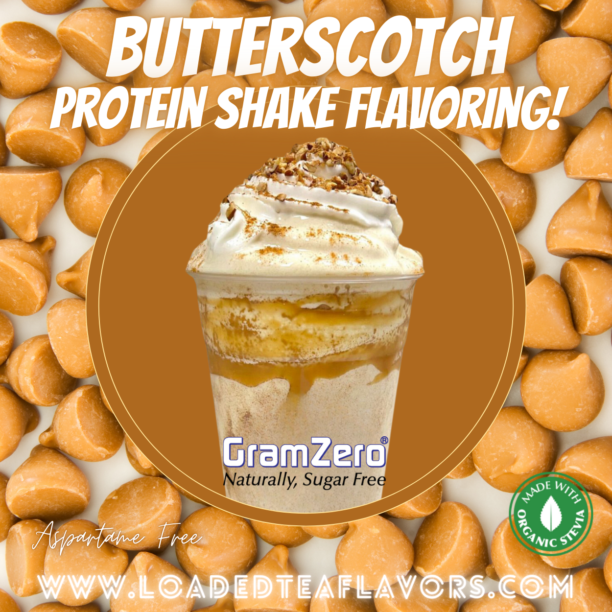 Butterscotch Stevia Pudding Mix Protein Shake Flavoring For The Best Flavored Protein Shakes That Taste Good