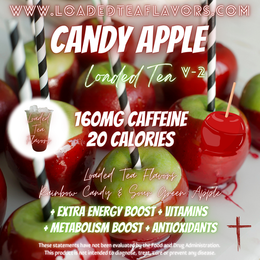 Candy Apple Herbalife Loaded Tea Recipe to Make DIY Loaded Teas at Home Vitamin Lit Mega Tea Energy Drink