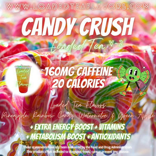 Candy Crush Herbalife Loaded Tea Recipe to Make DIY Loaded Teas at Home Vitamin Lit Mega Tea Energy Drink