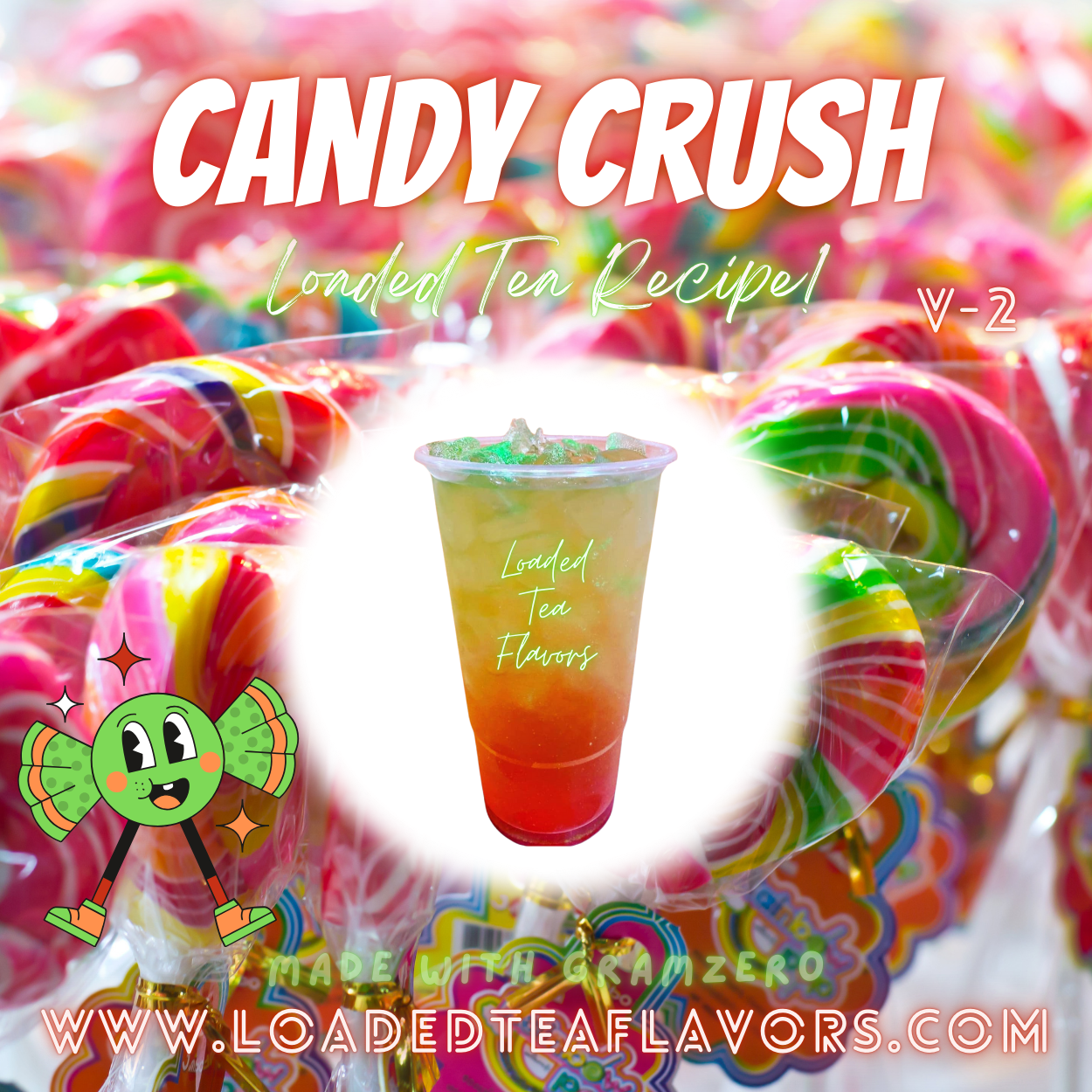 Candy Crush Herbalife Loaded Tea Recipes for Making Loaded Teas at Home Energy Tea DIY