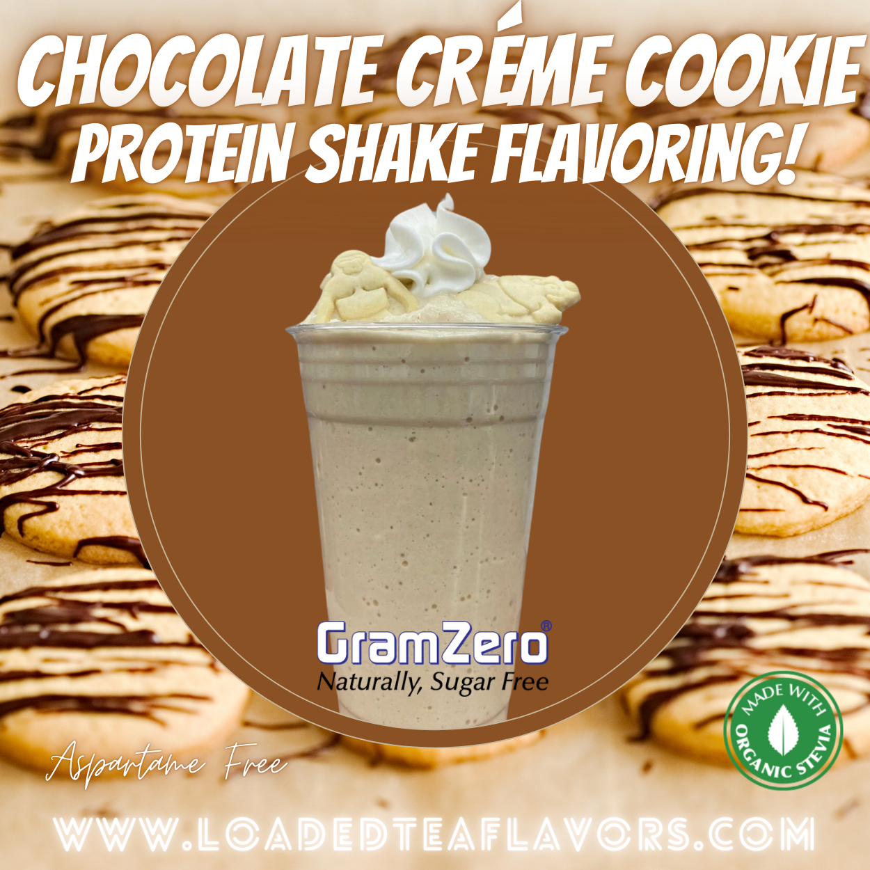 CHOCOLATE CRÉME COOKIE Sugar Free Pudding Mix Without Aspartame CHOCOLATE CRÉME COOKIE Sugar Free Pudding Mix Without Aspartame