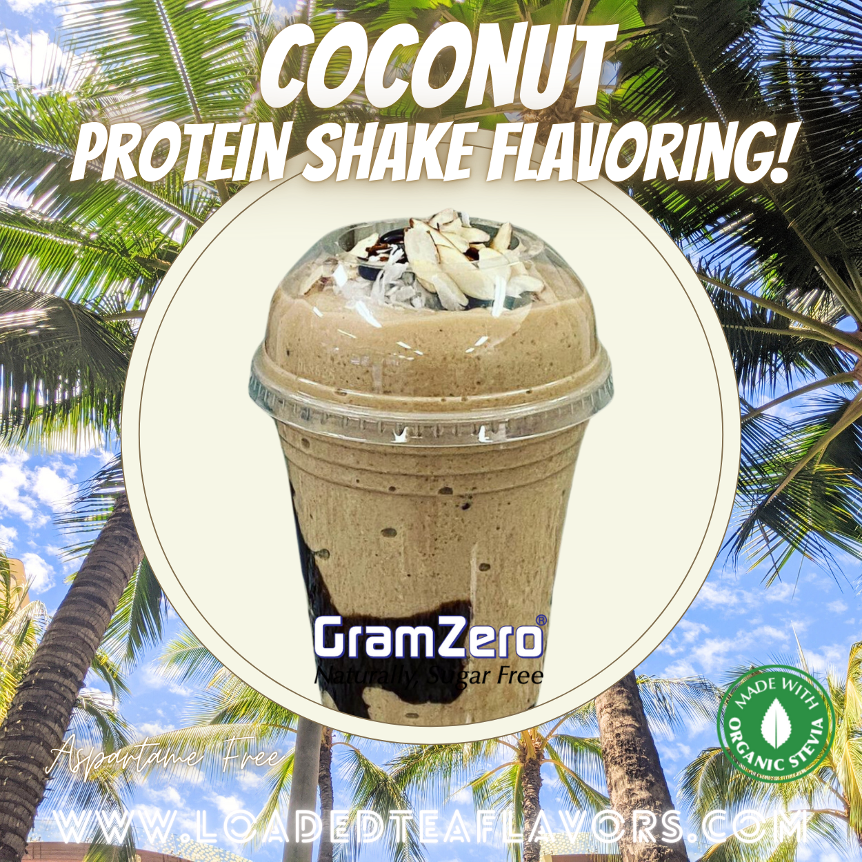 Coconut Stevia Pudding Mix Protein Shake Flavoring For The Best Flavored Protein Shakes That Taste Good