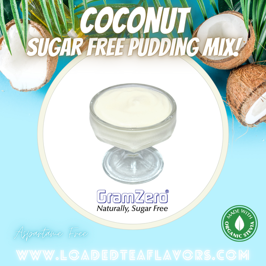 Coconut Sugar Free Pudding Mix Without Aspartame to Flavor Protein Shakes and Making Protein Shakes Taste Better