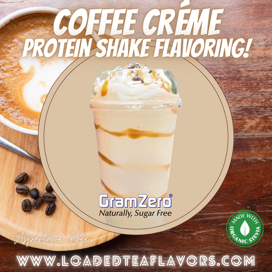 Coffee Creme Stevia Pudding Mix Protein Shake Flavoring For The Best Flavored Protein Shakes That Taste Good