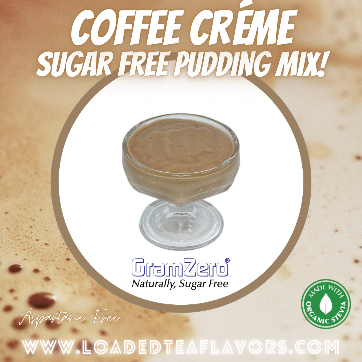 Coffee Creme Sugar Free Pudding Mix Without Aspartame to Flavor Protein Shakes and Making Protein Shakes Taste Better