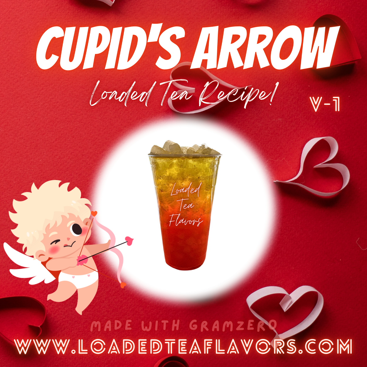 Cupid's Arrow 💘 DIY Loaded Tea Recipe