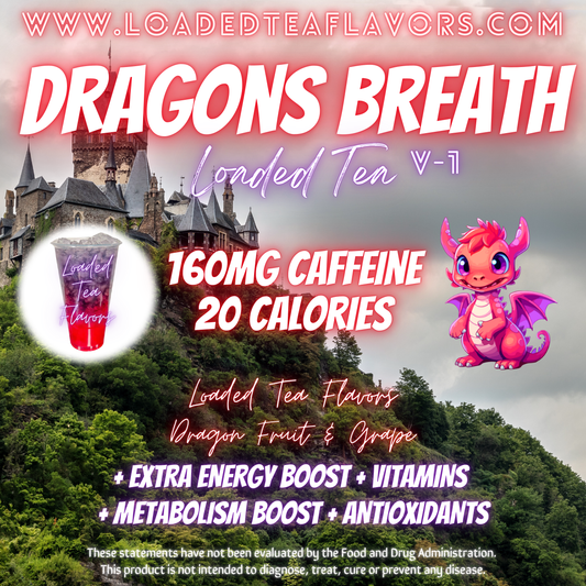 Dragon's Breath Herbalife Loaded Tea Recipe to Make DIY Loaded Teas at Home Vitamin Lit Mega Tea Energy Drink