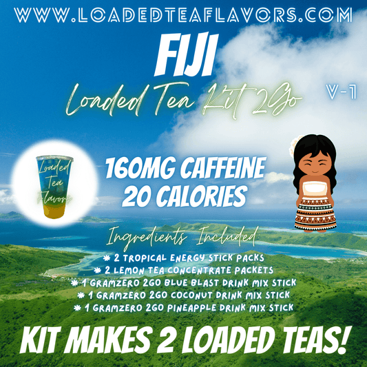 Fiji Ingredients to Make Loaded Teas at Home DIY Loaded Tea Kit