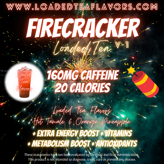 Firecracker Herbalife Loaded Tea Recipe to Make DIY Loaded Teas at Home Vitamin Lit Mega Tea Energy Drink