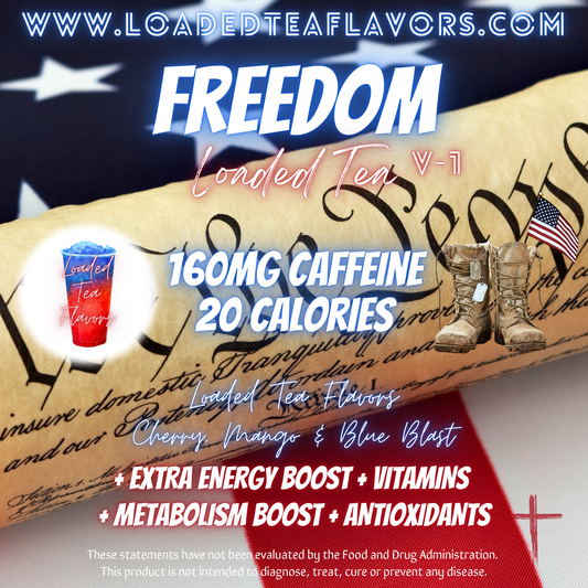 Freedom Herbalife Loaded Tea Recipe to Make DIY Loaded Teas at Home Vitamin Lit Mega Tea Energy Drink