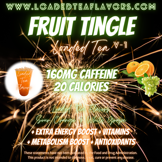 Fruit Tingle ️🍊⚡ DIY Loaded Tea Recipe