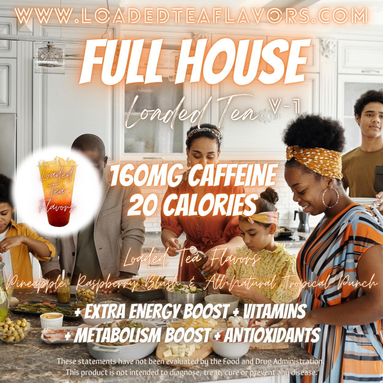 Full House ️🏠 DIY Loaded Tea Recipe
