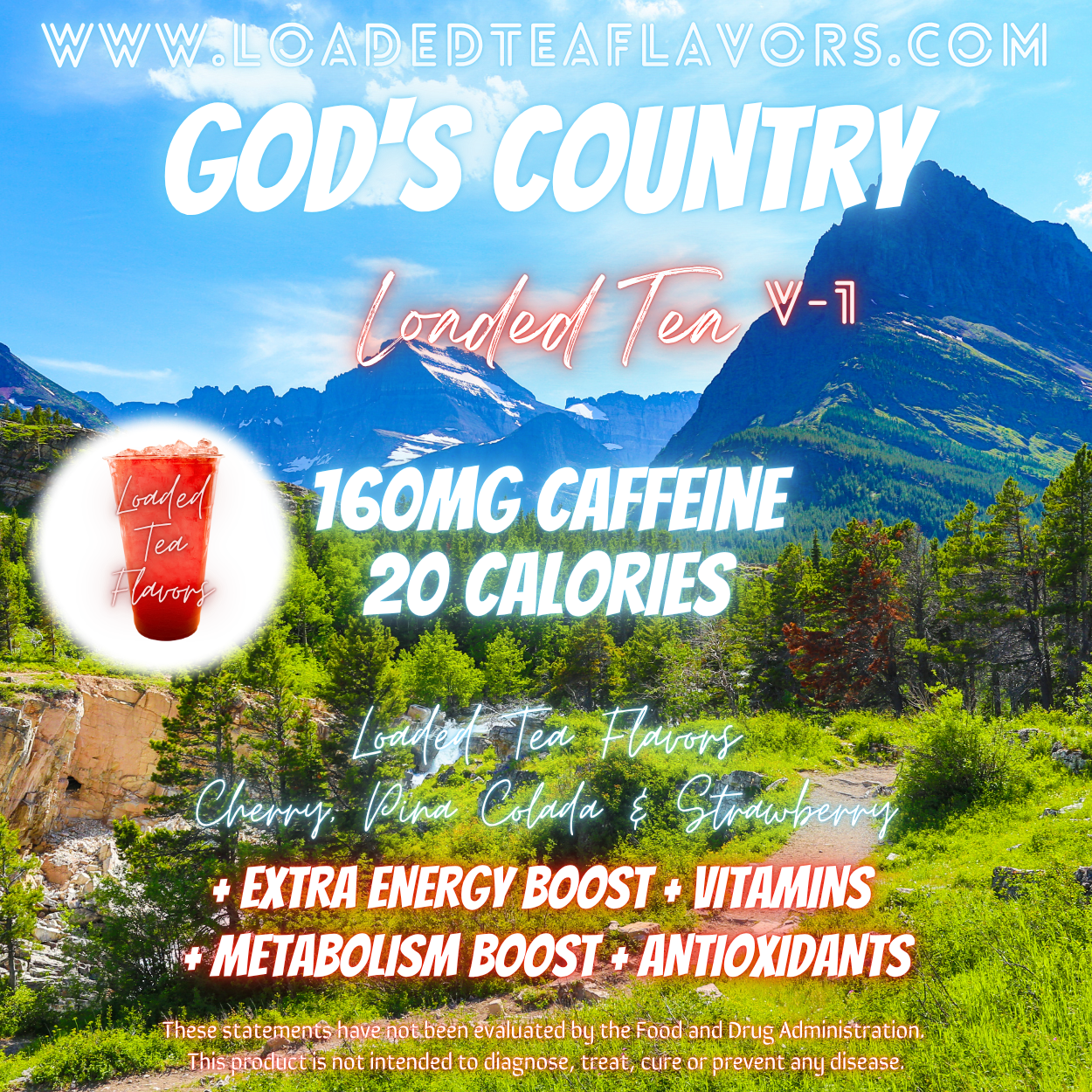 God's Country V1 🏔️ DIY Loaded Tea Recipe