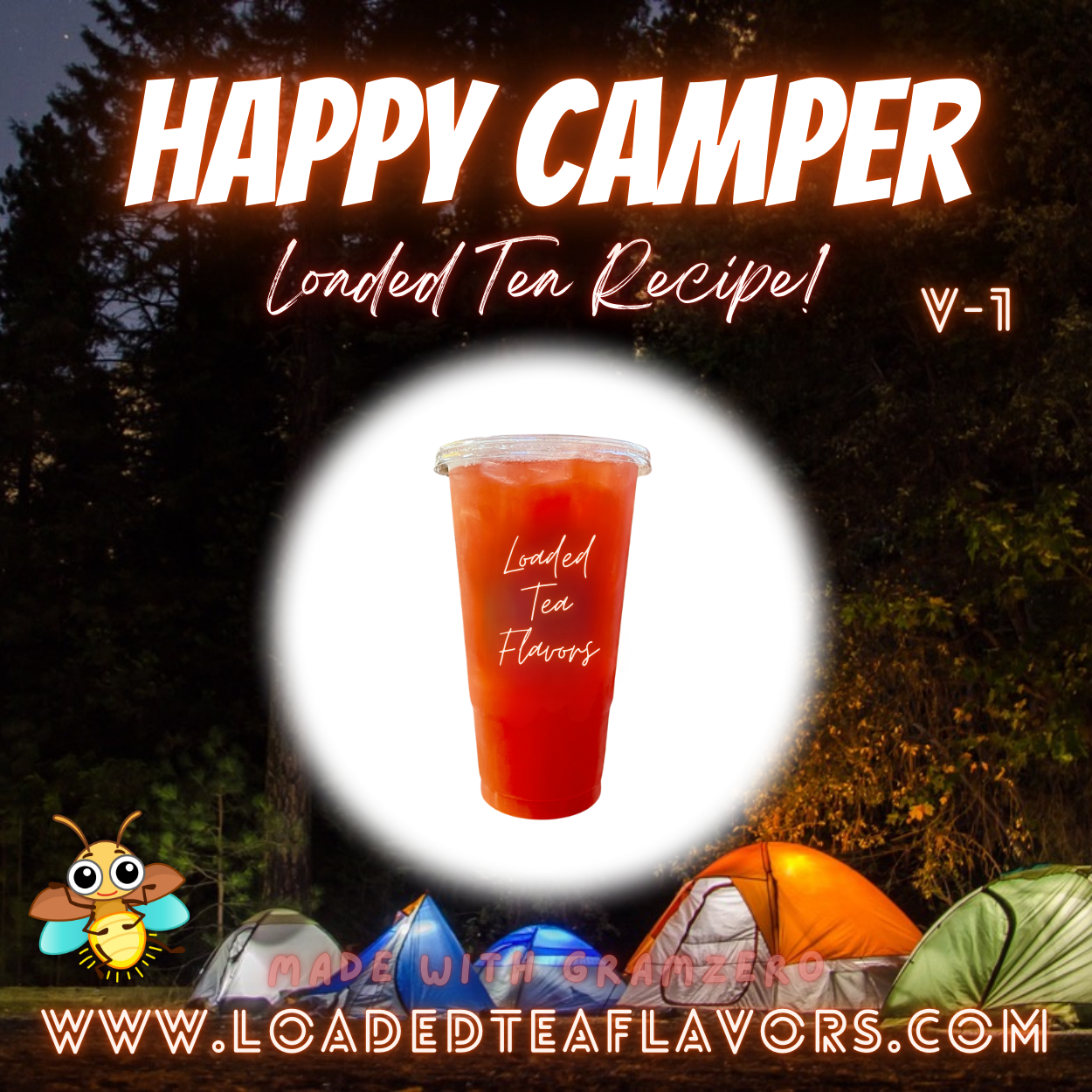 Happy Camper Herbalife Loaded Tea Recipes for Making Loaded Teas at Home Energy Tea DIY