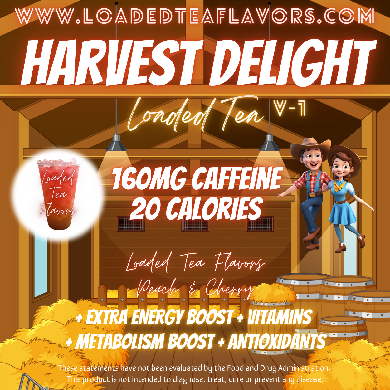 Harvest Delight Herbalife Loaded Tea Recipe to Make DIY Loaded Teas at Home Vitamin Lit Mega Tea Energy Drink