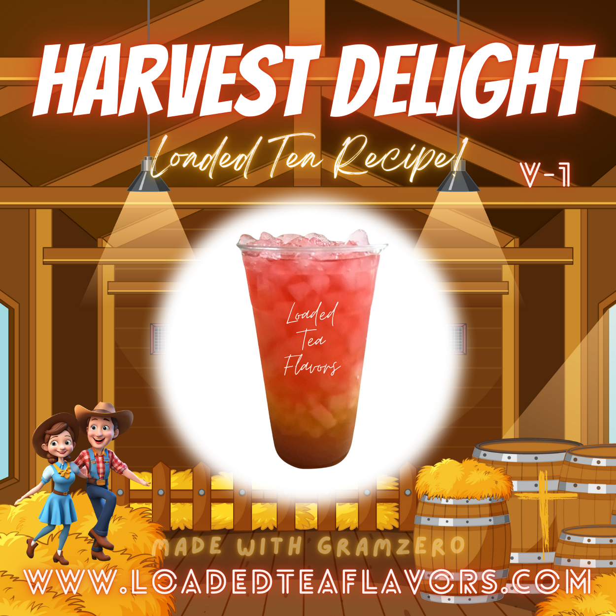Harvest Delight Herbalife Loaded Tea Recipes for Making Loaded Teas at Home Energy Tea DIY