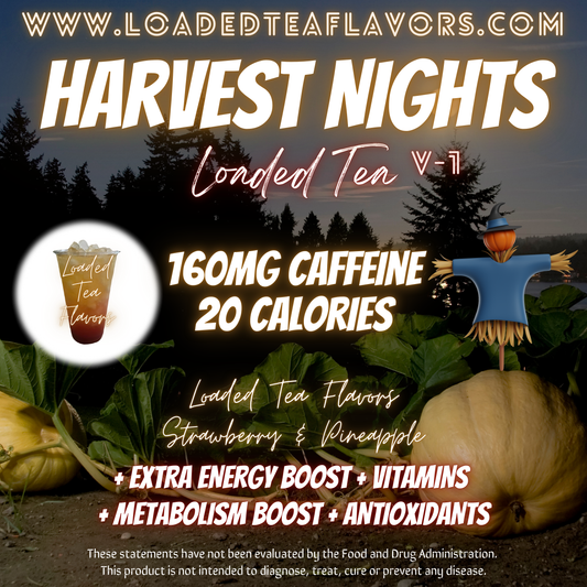 Harvest Nights Herbalife Loaded Tea Recipe to Make DIY Loaded Teas at Home Vitamin Lit Mega Tea Energy Drink