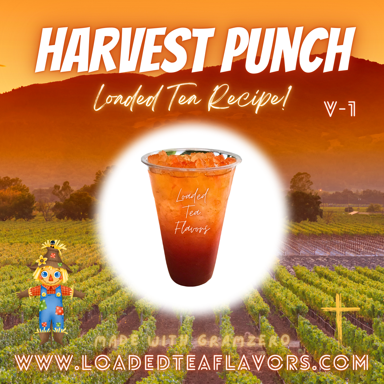 Harvest Punch Herbalife Loaded Tea Recipes for Making Loaded Teas at Home Energy Tea DIY