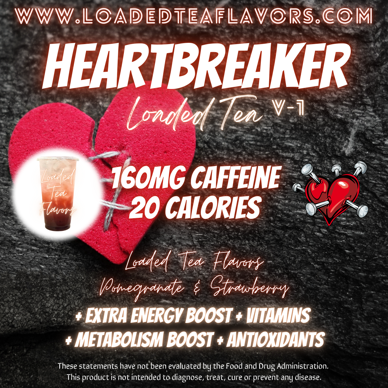 Heartbreaker Herbalife Loaded Tea Recipe to Make DIY Loaded Teas at Home Vitamin Lit Mega Tea Energy Drink