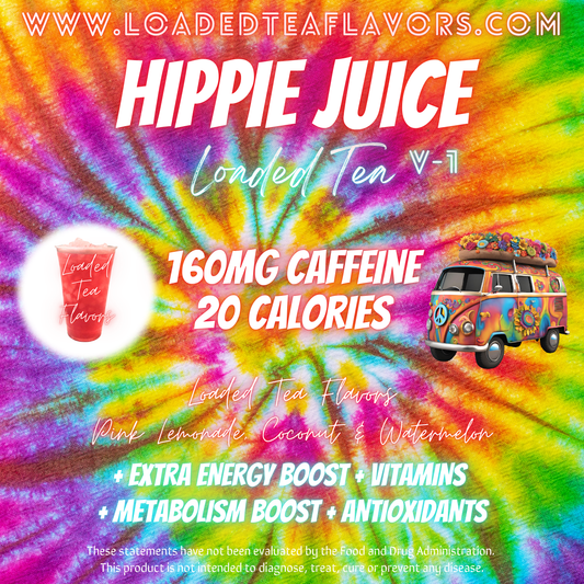 Hippie Juice Herbalife Loaded Tea Recipe to Make DIY Loaded Teas at Home Vitamin Lit Mega Tea Energy Drink