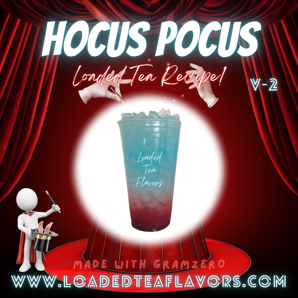 Hocus Pocus V2 Herbalife Loaded Tea Recipes for Making Loaded Teas at Home Energy Tea DIY