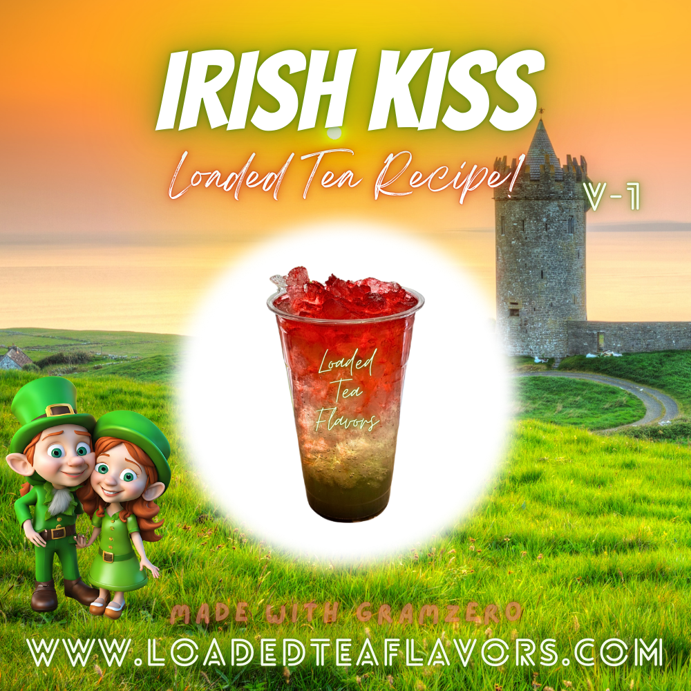 Irish Kiss 💚 DIY Loaded Tea Recipe