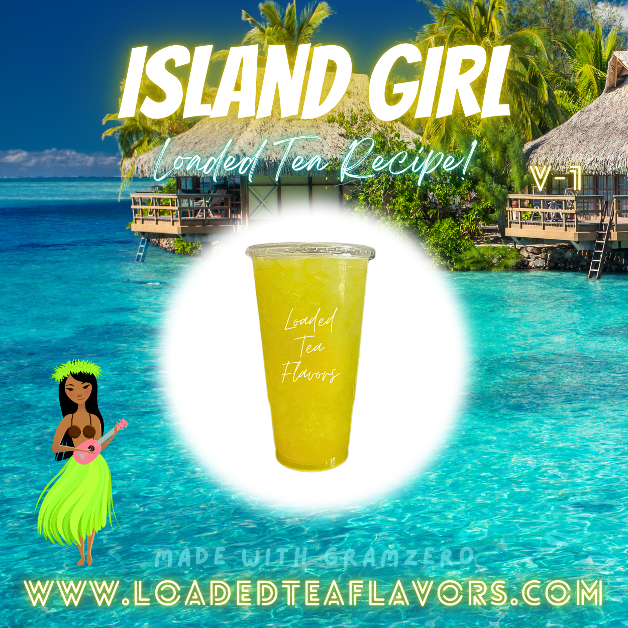 Island Girl Herbalife Loaded Tea Recipes for Making Loaded Teas at Home Energy Tea DIY