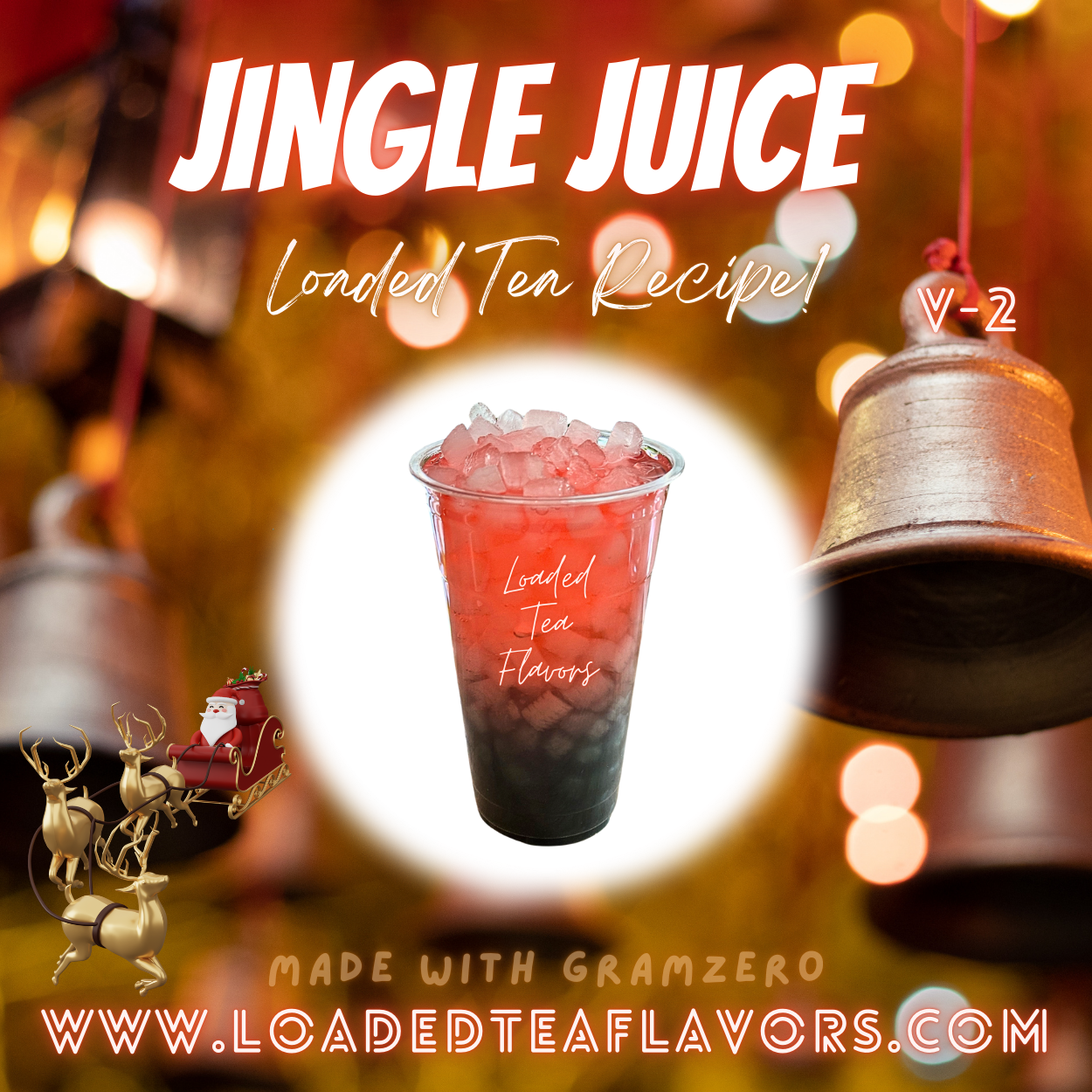 Jingle Juice Herbalife Loaded Tea Recipes for Making Loaded Teas at Home Energy Tea DIY