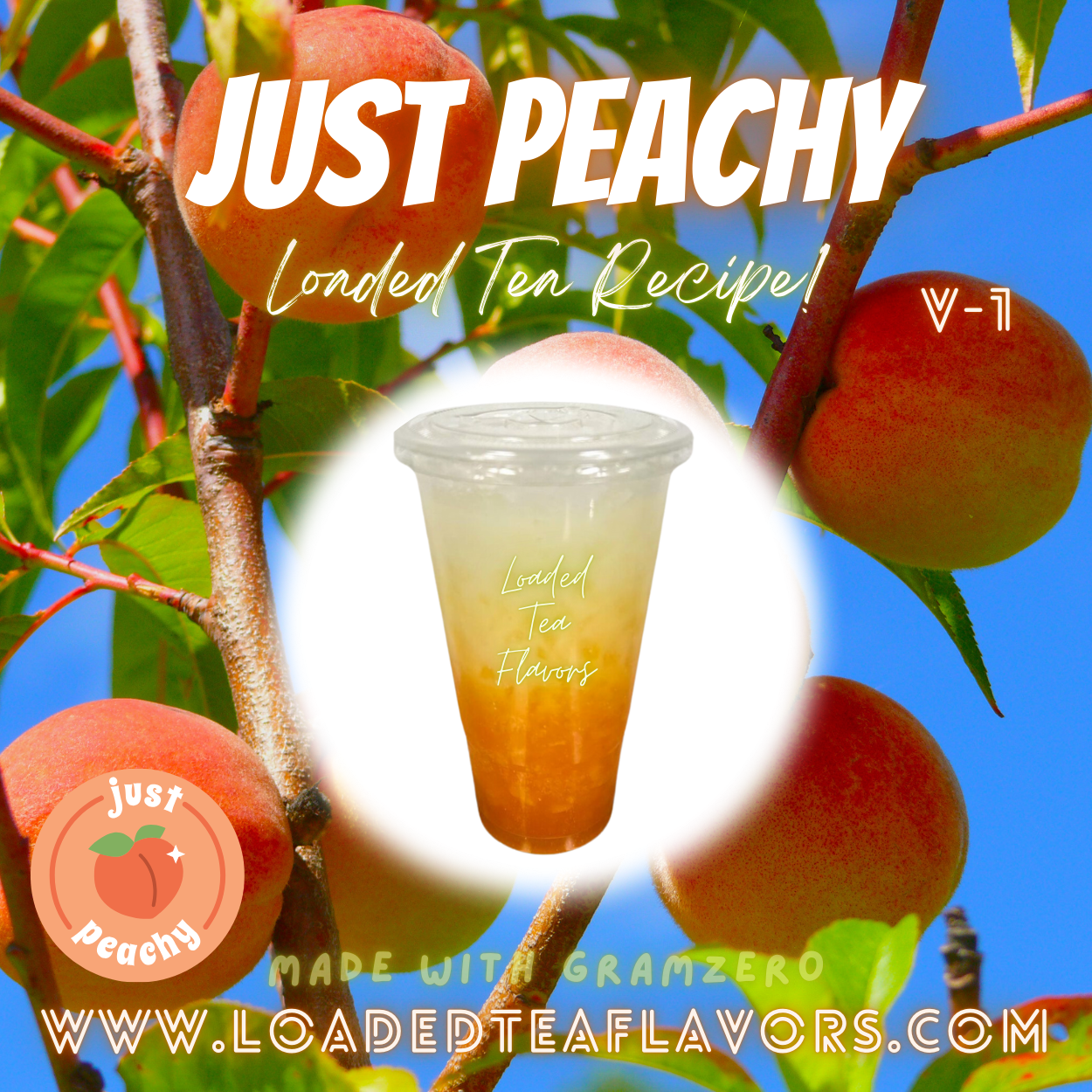 Just Peachy Herbalife Loaded Tea Recipes for Making Loaded Teas at Home Energy Tea DIY