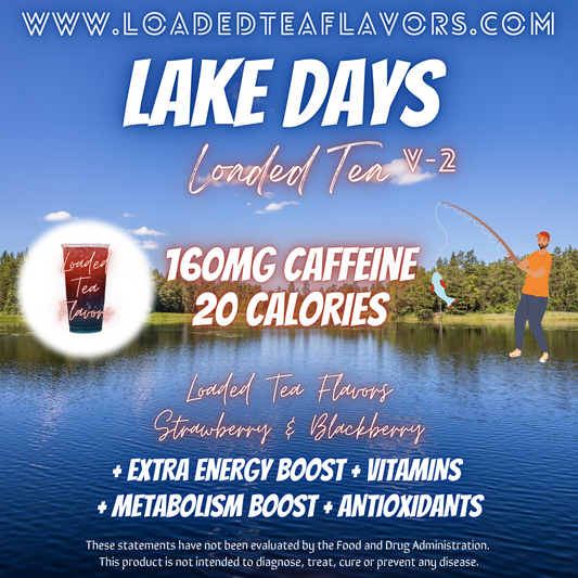 Lake Days V2 Herbalife Loaded Tea Recipe to Make DIY Loaded Teas at Home Vitamin Lit Mega Tea Energy Drink