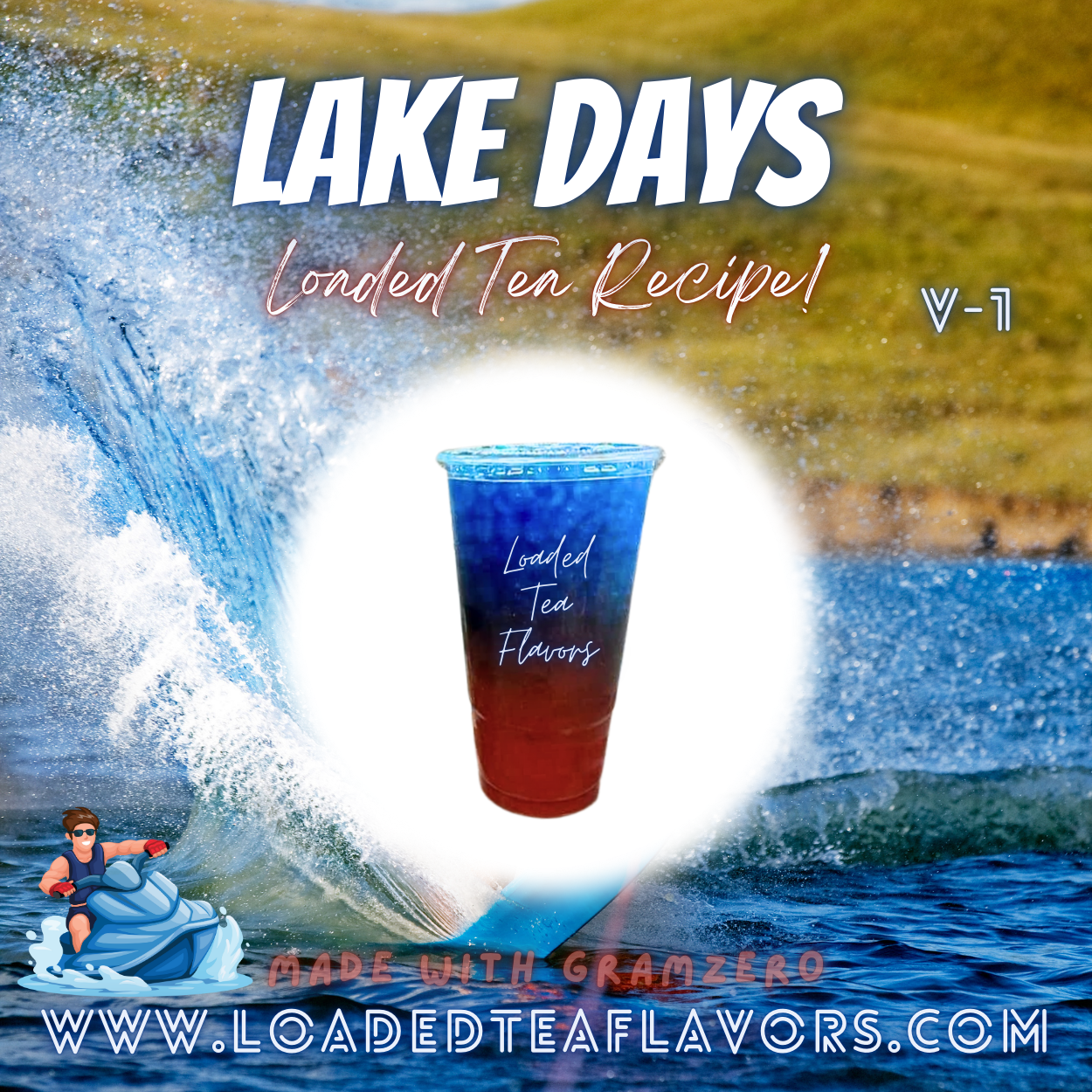 Lake Days Herbalife Loaded Tea Recipes for Making Loaded Teas at Home Energy Tea DIY