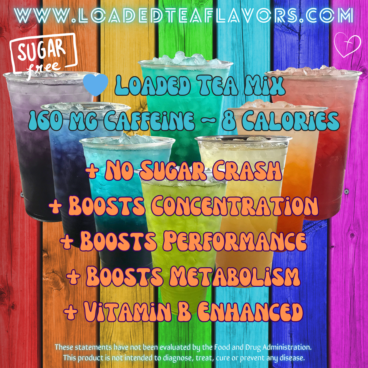 Make Loaded Tea at Home with a loaded tea powder mix