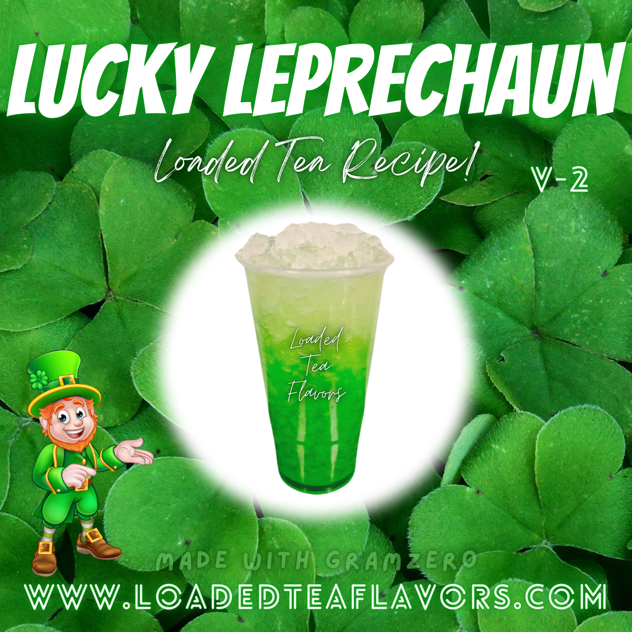 Lucky Leprechaun V2Herbalife Loaded Tea Recipes for Making Loaded Teas at Home Energy Tea DIY