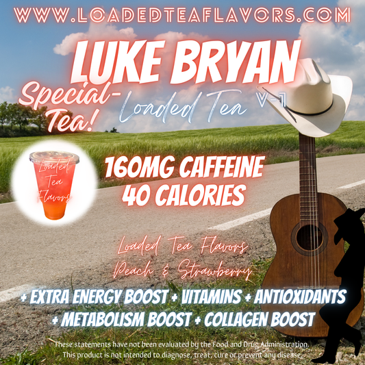 Luke Bryan Herbalife Loaded Tea Recipe to Make DIY Loaded Teas at Home Vitamin Lit Mega Tea Energy Drink