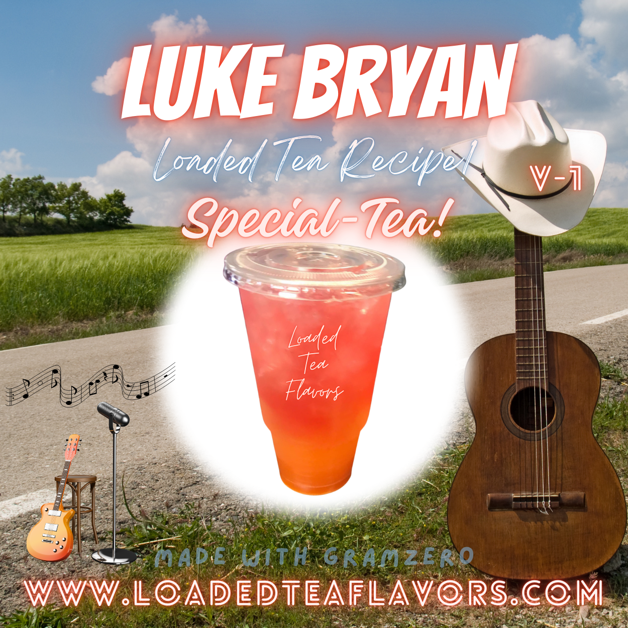 Luke Bryan Herbalife Loaded Tea Recipes for Making Loaded Teas at Home Energy Tea DIY