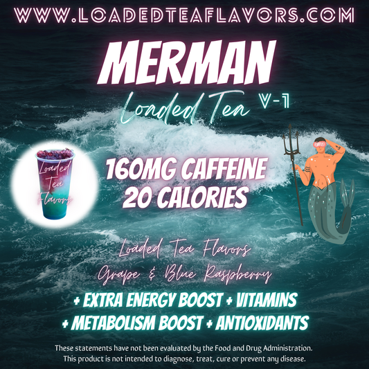 Merman Herbalife Loaded Tea Recipe to Make DIY Loaded Teas at Home Vitamin Lit Mega Tea Energy Drink