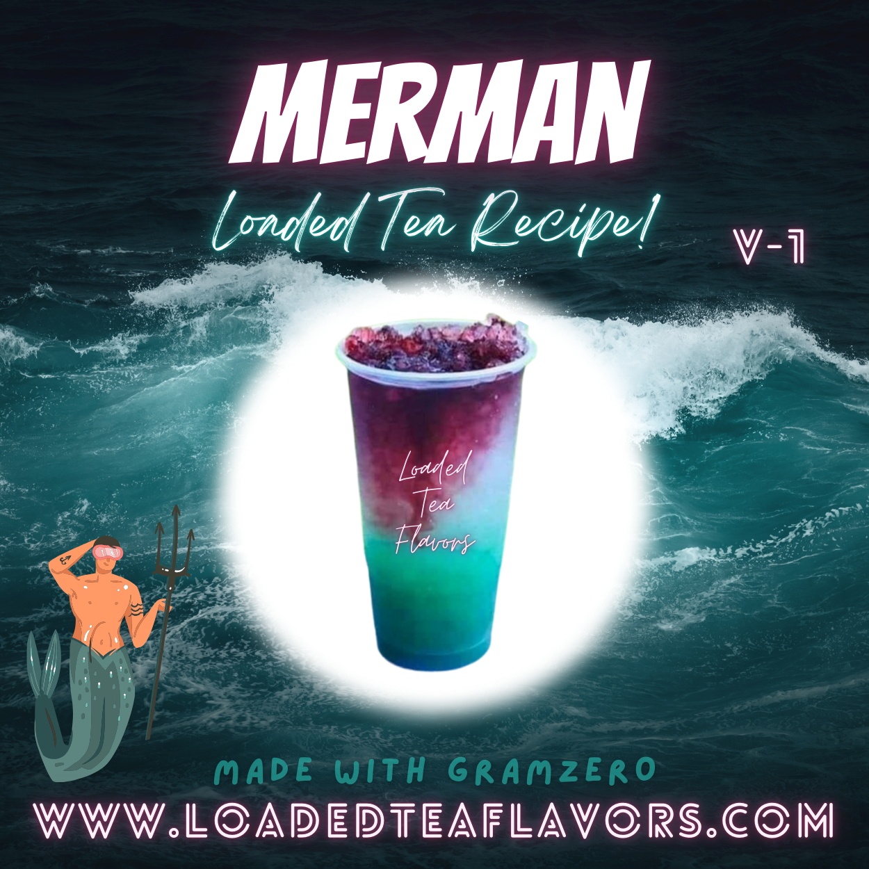 Merman Herbalife Loaded Tea Recipes for Making Loaded Teas at Home Energy Tea DIY