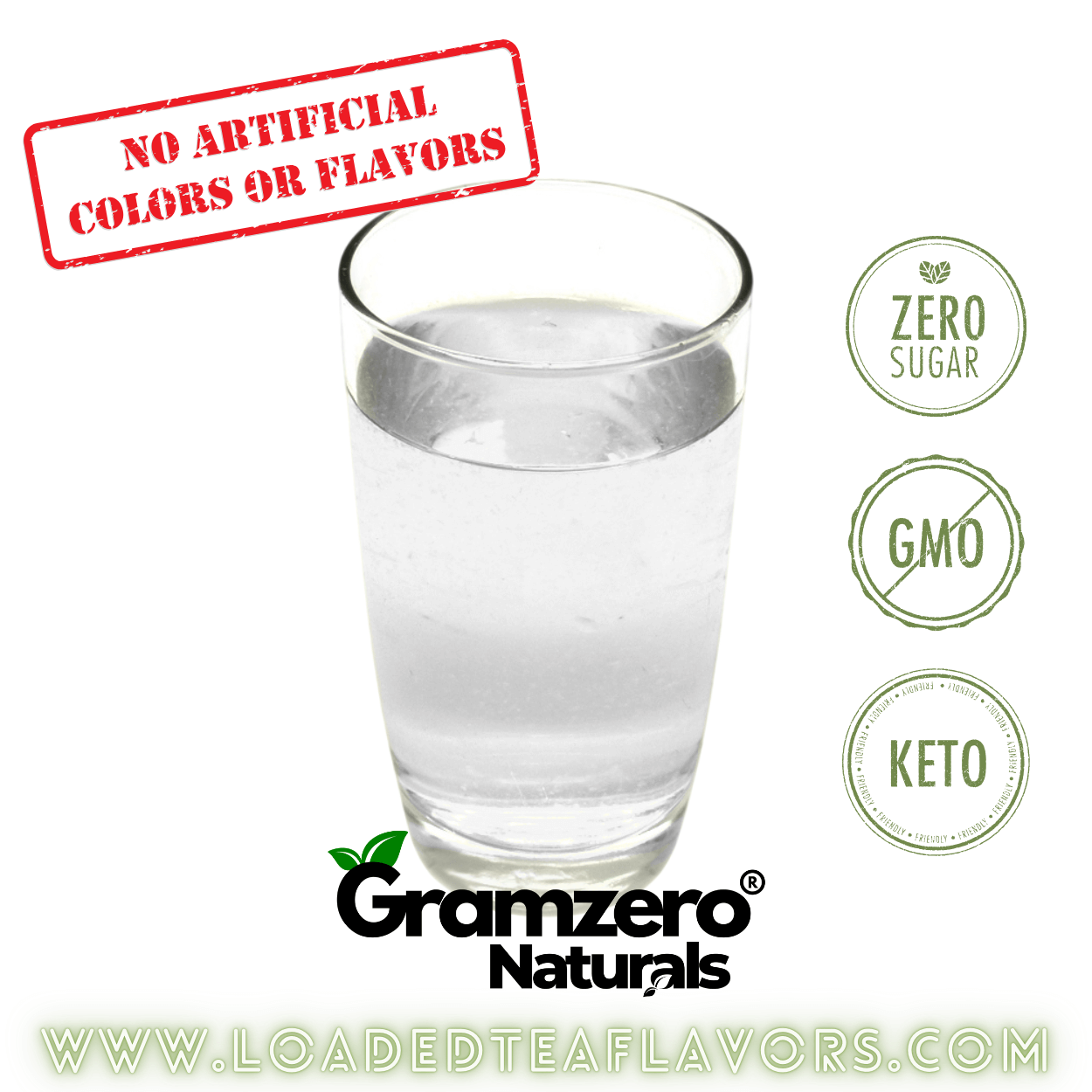 Coconut GramZero All Natural Sugar Free Drink Mix Keto Friendly Non-GMO No Artificial Colors or Flavors
