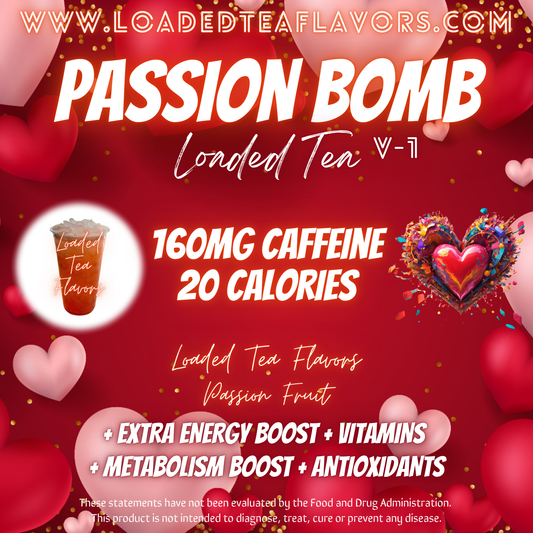 Passion Bomb 💞 DIY Loaded Tea Recipe