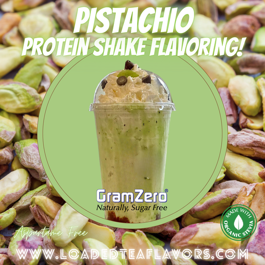 Pistachio Stevia Pudding Mix Protein Shake Flavoring For The Best Flavored Protein Shakes That Taste Good