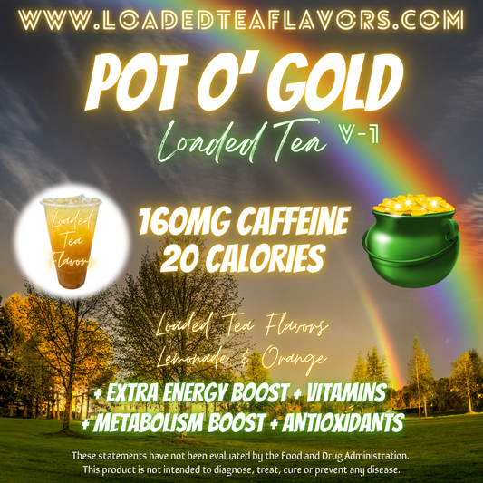 Pot O Gold Herbalife Loaded Tea Recipe to Make DIY Loaded Teas at Home Vitamin Lit Mega Tea Energy Drink