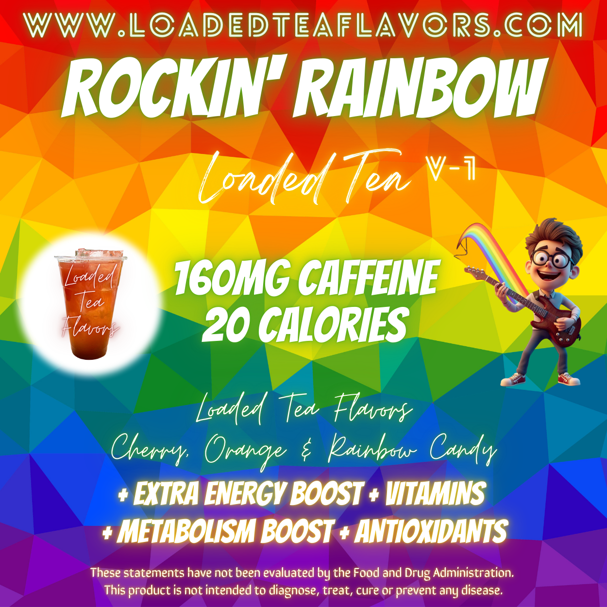 Rockin' Rainbow ️🎸🌈 DIY Loaded Tea Recipe