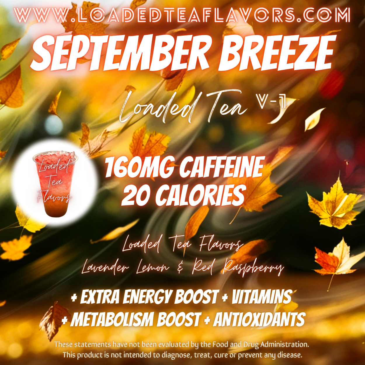 September Breeze 🍁 DIY Loaded Tea Recipe