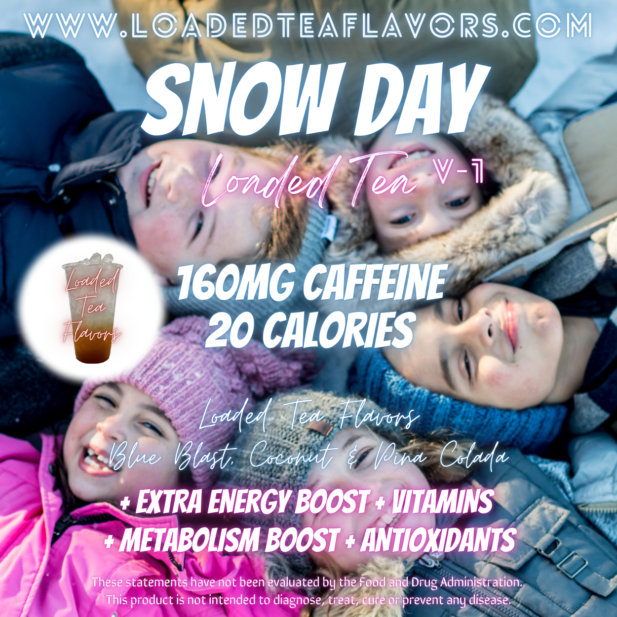 Snow Day V1 ️☃️ DIY Loaded Tea Recipe