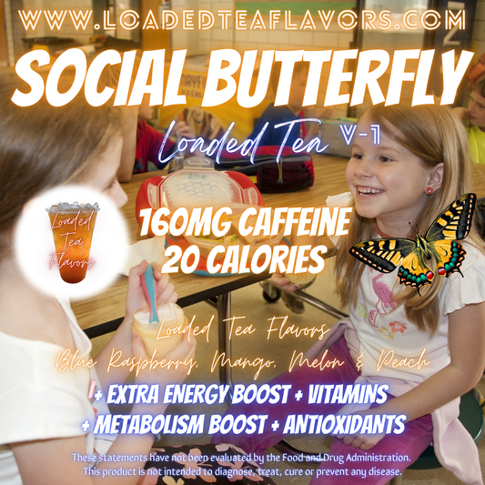 Social Butterfly ️🦋 DIY Loaded Tea Recipe
